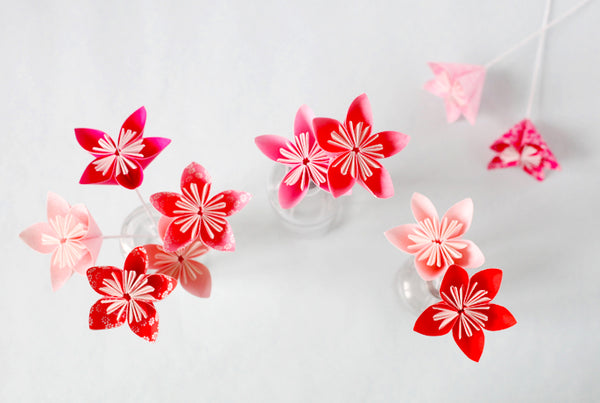 Fleurs en origami DIY - Adeline Klam