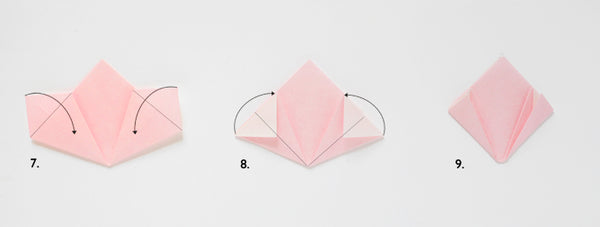 DIY fleur origami Adeline klam