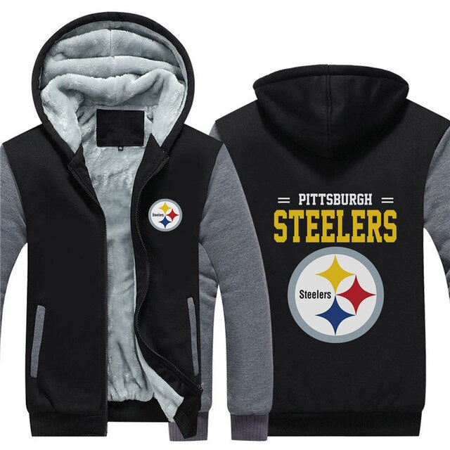 Pittsburgh Steelers Women's Touch Fair Catch Heavyweight Jacket