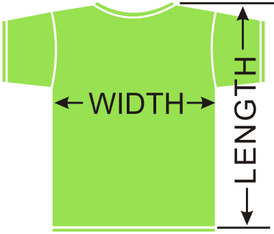 T-Shit Size Chart
