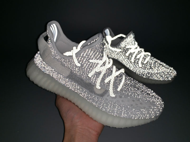 yeezy cream white reflective