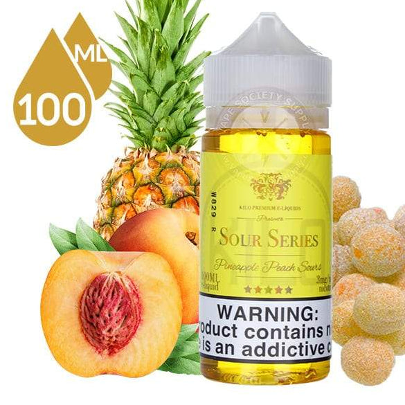 Pineapple Peach Sours By Kilo Premium E Liquid 0727