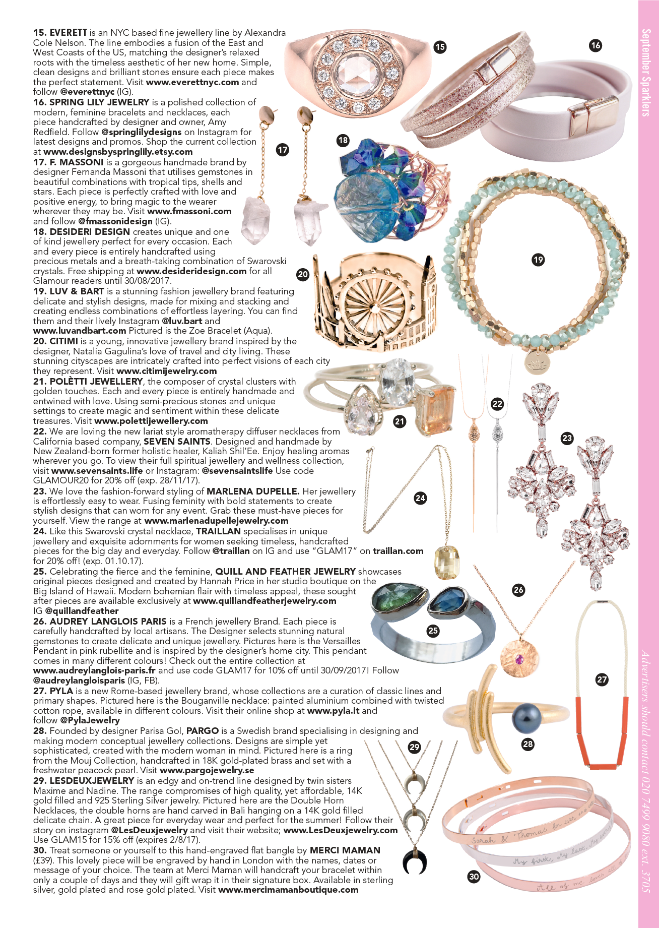 everett custom jewelry glamour uk magazine article press 