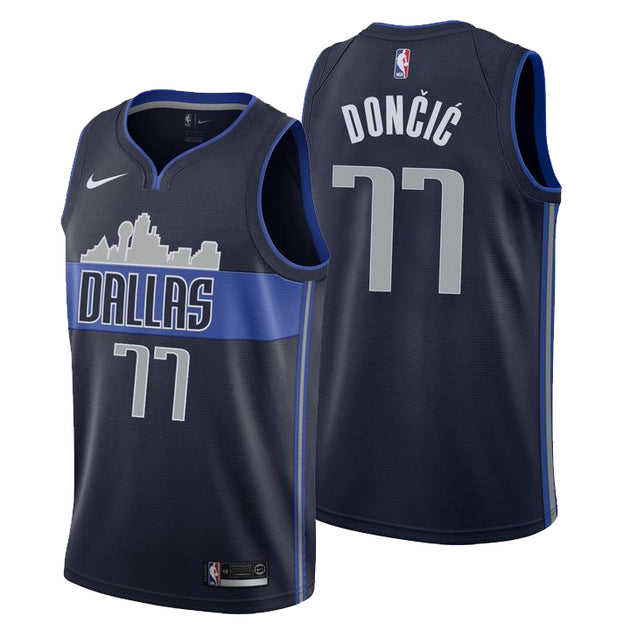 Fanatics Branded Luka Doncic Dallas Mavericks Blue Replica Fast Break Jersey - Icon Edition Size Small