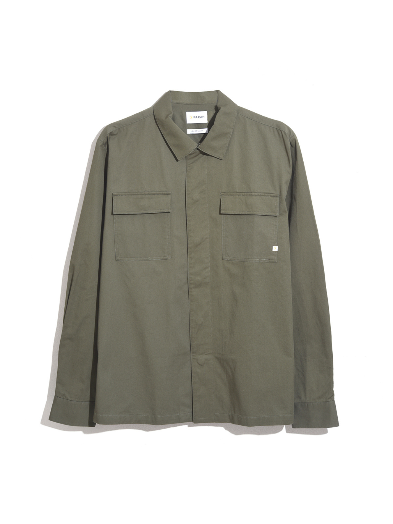 Kelly Relaxed Fit Long Sleeve Shirt In Vintage Green