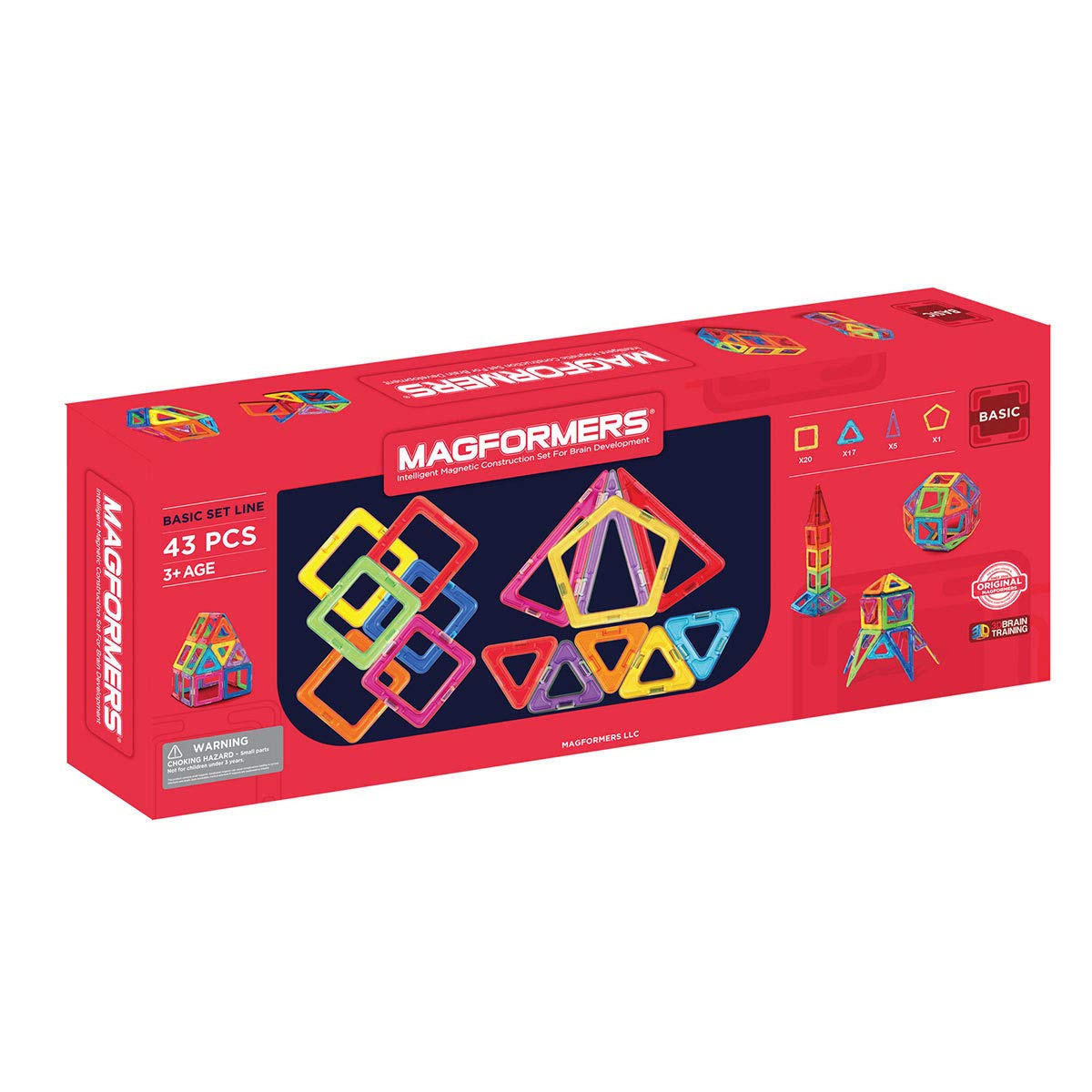 intelligent magnetic construction set