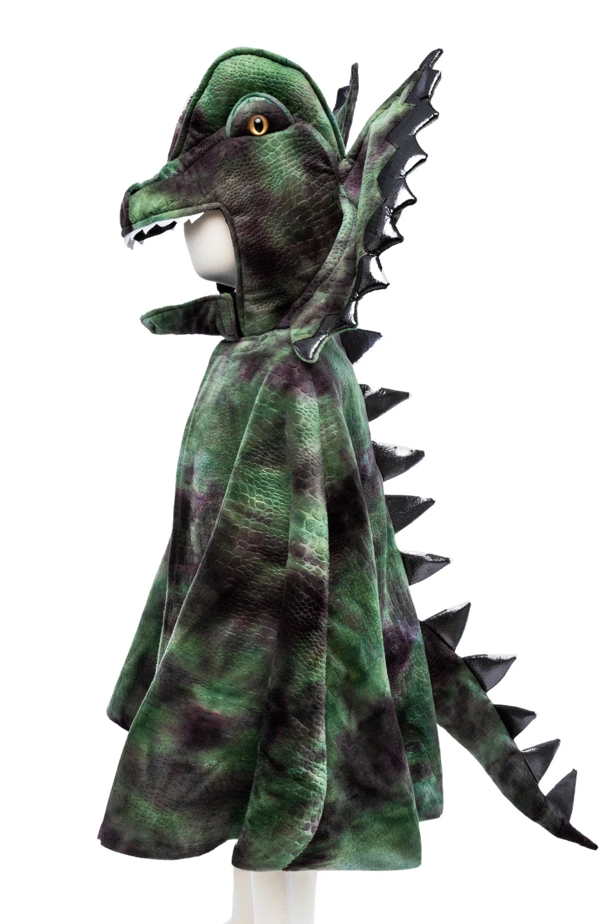 Cape dinosaure dilophosaure avec griffes