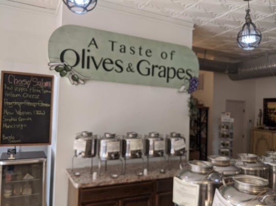 A Taste of Olives and Grapes