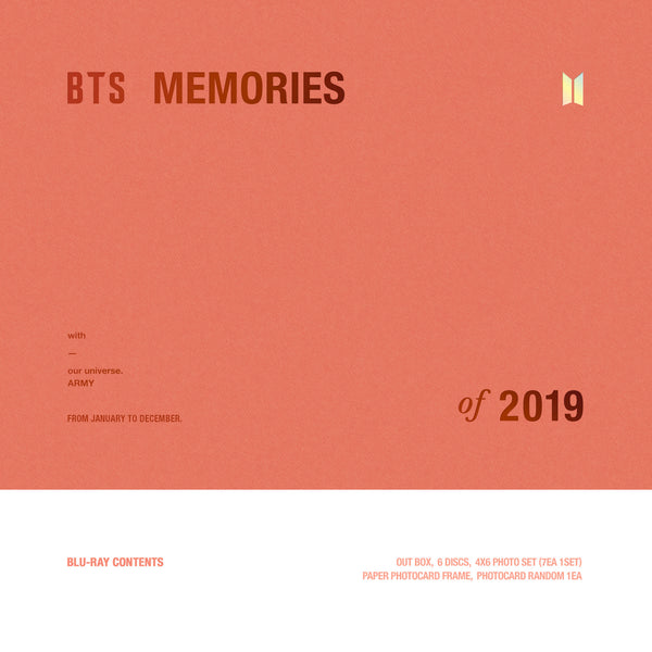 BD] BTS MEMORIES OF 2019 – BTS JAPAN OFFICIAL SHOP