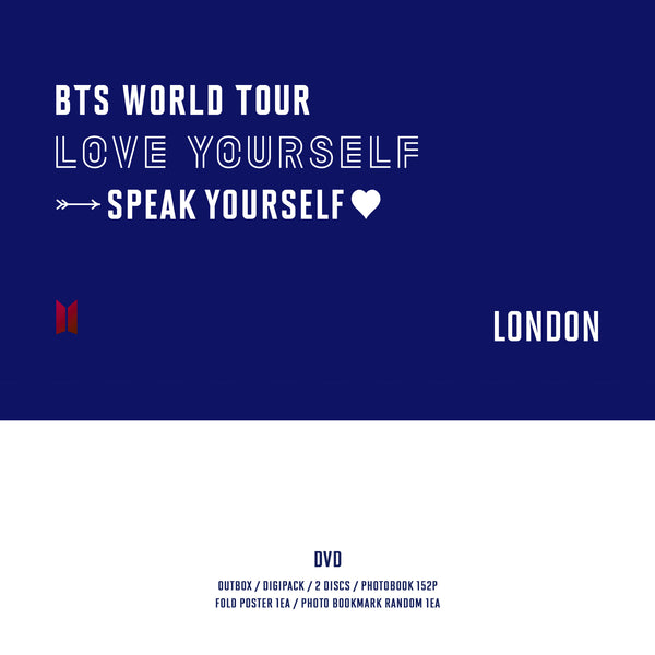 [DVD] BTS WORLD TOUR ‘LOVE YOURSELF:SPEAK YOURSELF’ LONDON