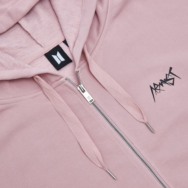 [JUNG KOOK] ARMYST ZIP-UP HOODY [PINK](2022年8月下旬以降