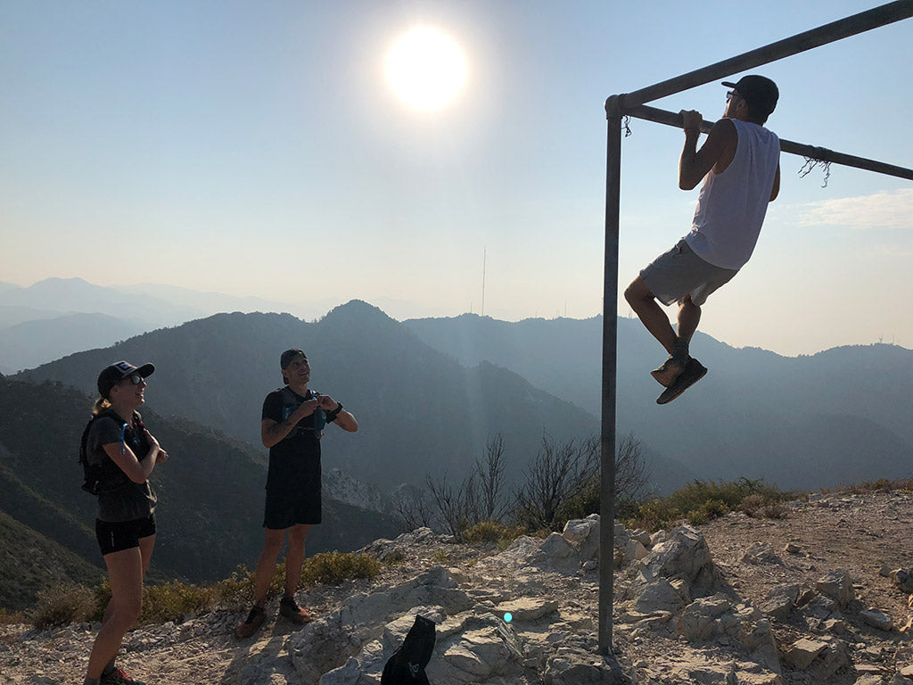 Pull ups mountains