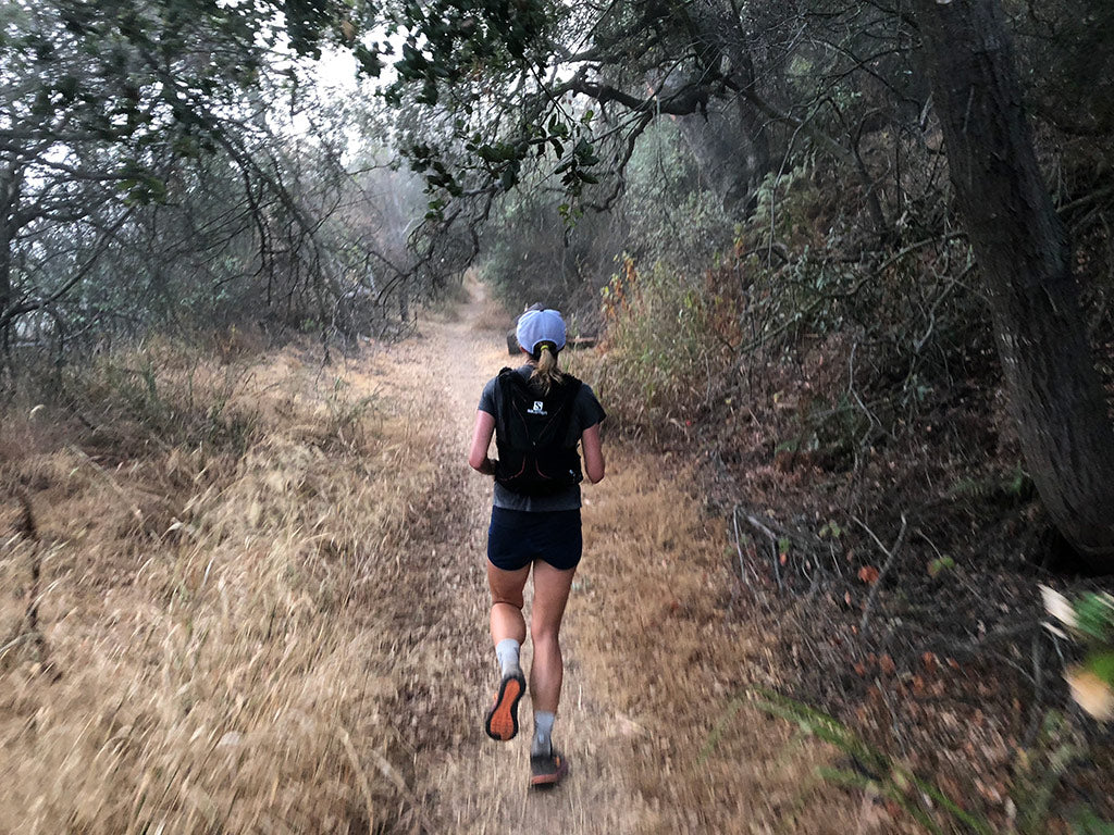 Trail running California