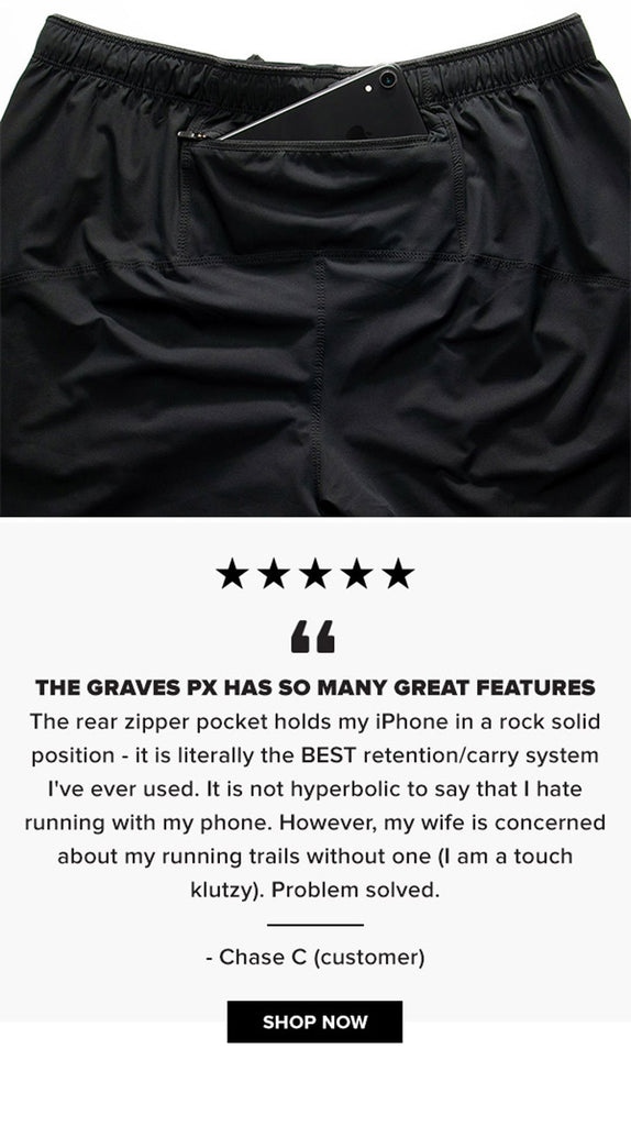 running shorts with phone pockets