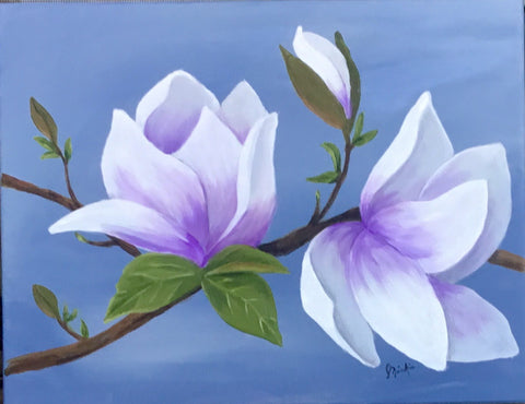 Micki Timmon Flower painting
