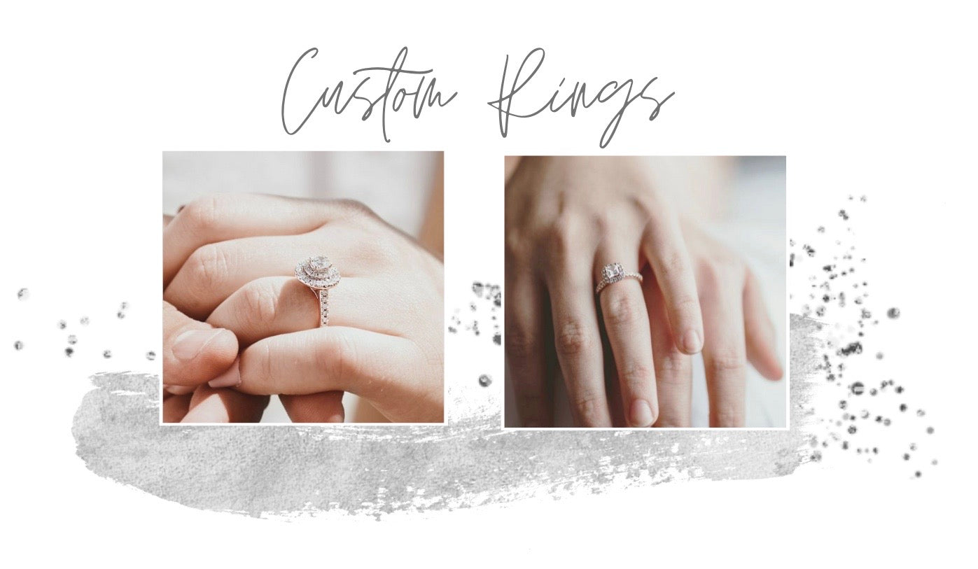 custom engagement rings, diamond ring, gold ring, white gold, rose gold, yellow gold