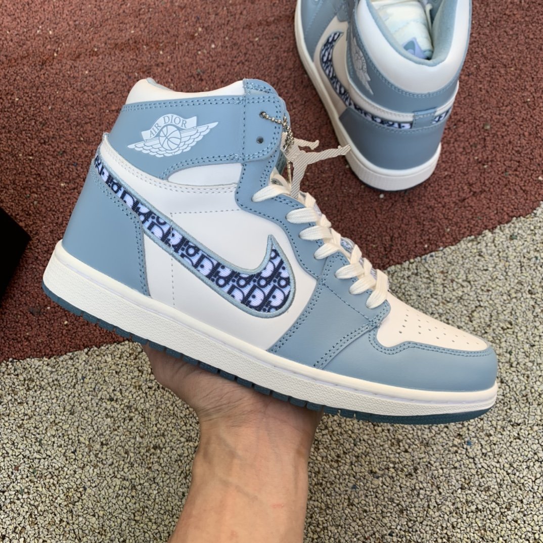 dior air jordan 1 blue