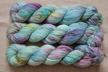 venice - sock blend - 4ply fingering hand dyed yarn - 100g