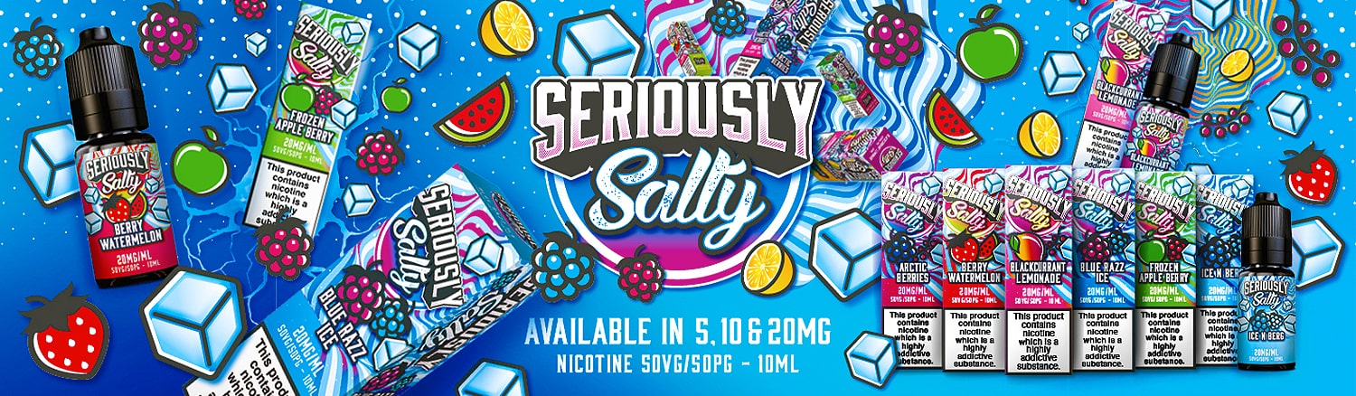 Doozy - Seriously Salty Nic Salt E Liquid Banner