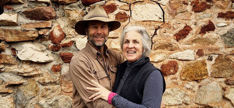 Dayle and Terri Lloyd at Eden Valley Biodynamic Farm
