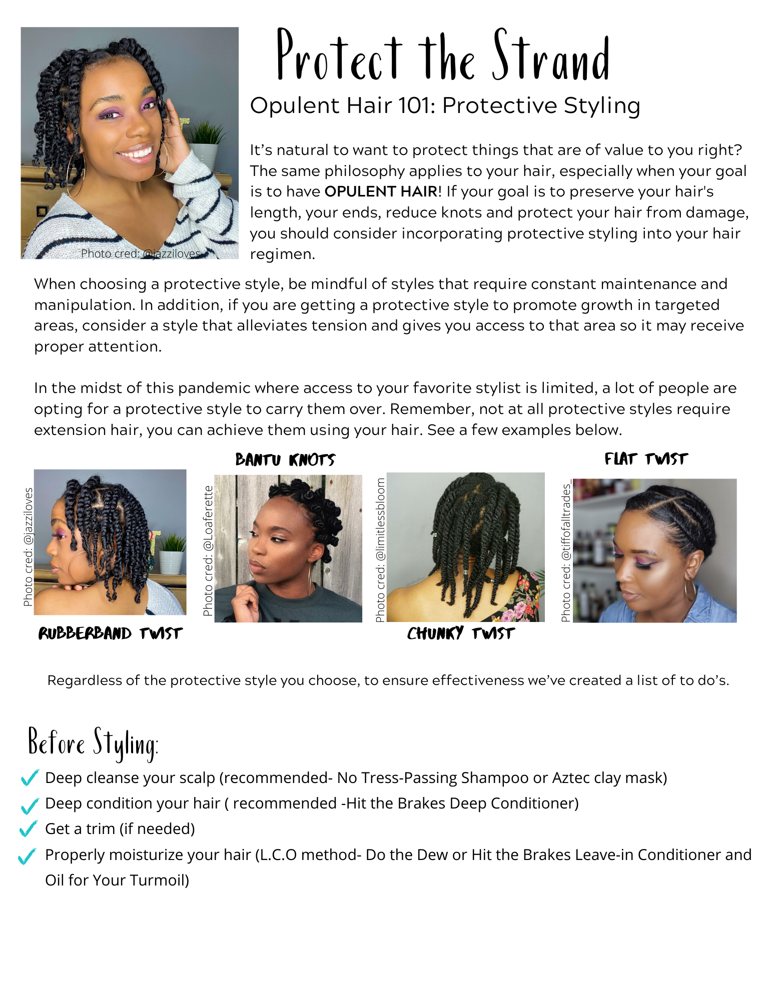 Tips for getting the best out of your protective styles