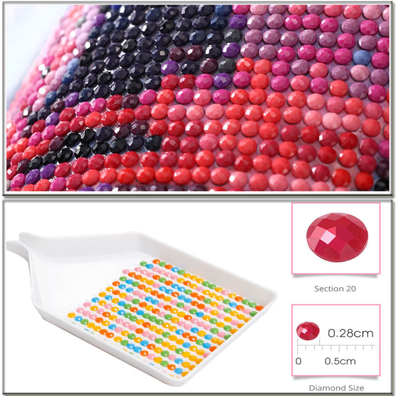 Rose Heart | Full Round Diamond Painting Kits