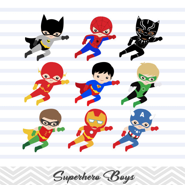 super hero clip art