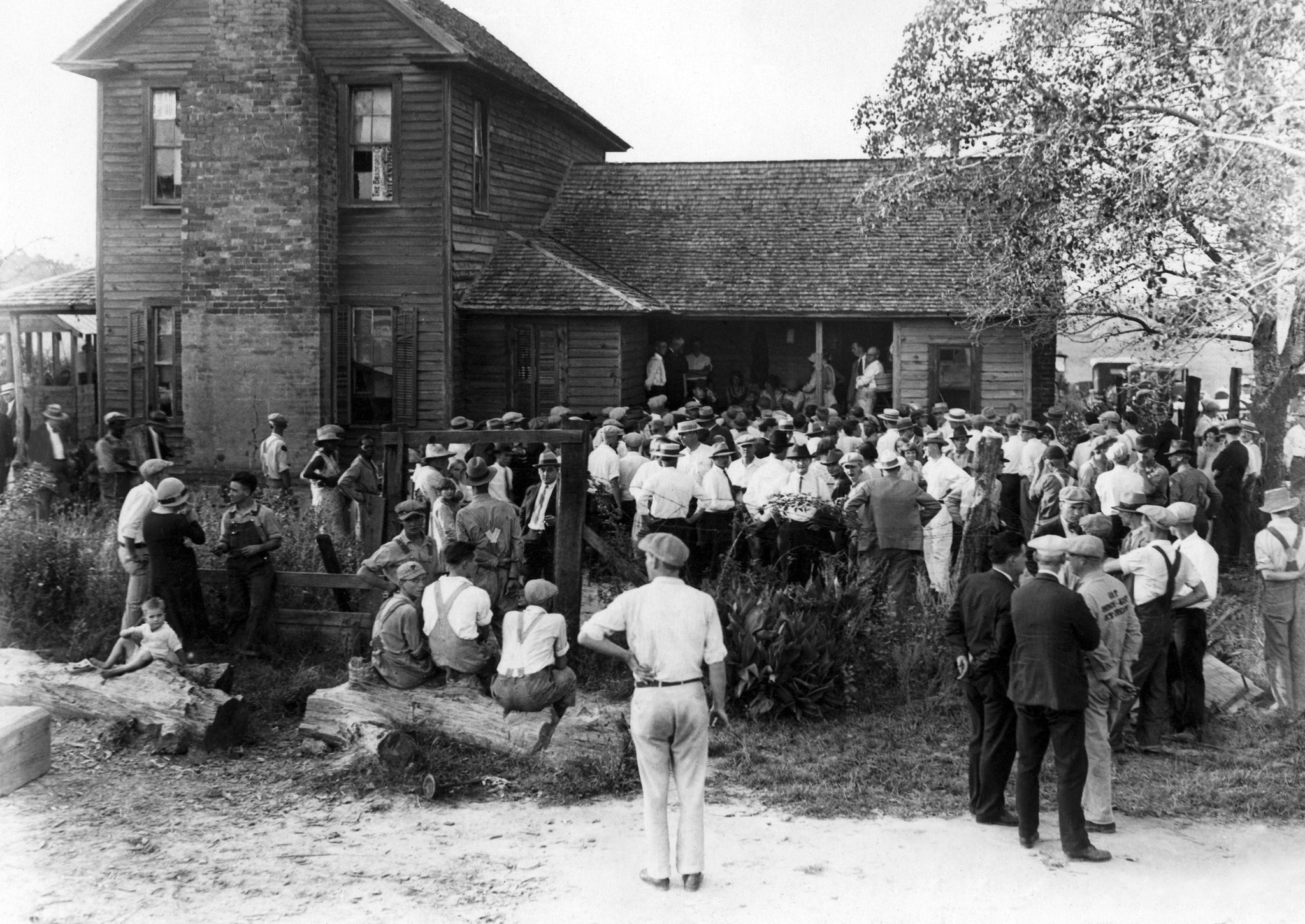 A Bessemer City home where union activist and organizer Ella May Wiggins was laid after being fatally shot by a mob of anti-strike vigilantes known as the “Committee of 100” on September 14, 1929. She became known as “The Martyr of Loray Mills.” -- Millican Pictorial History Museum