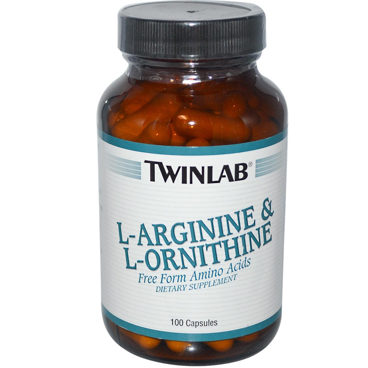 LArginine & LOrnithine 100 Capsules Twinlab Supplement Store