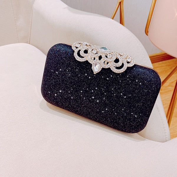 bling clutch bag