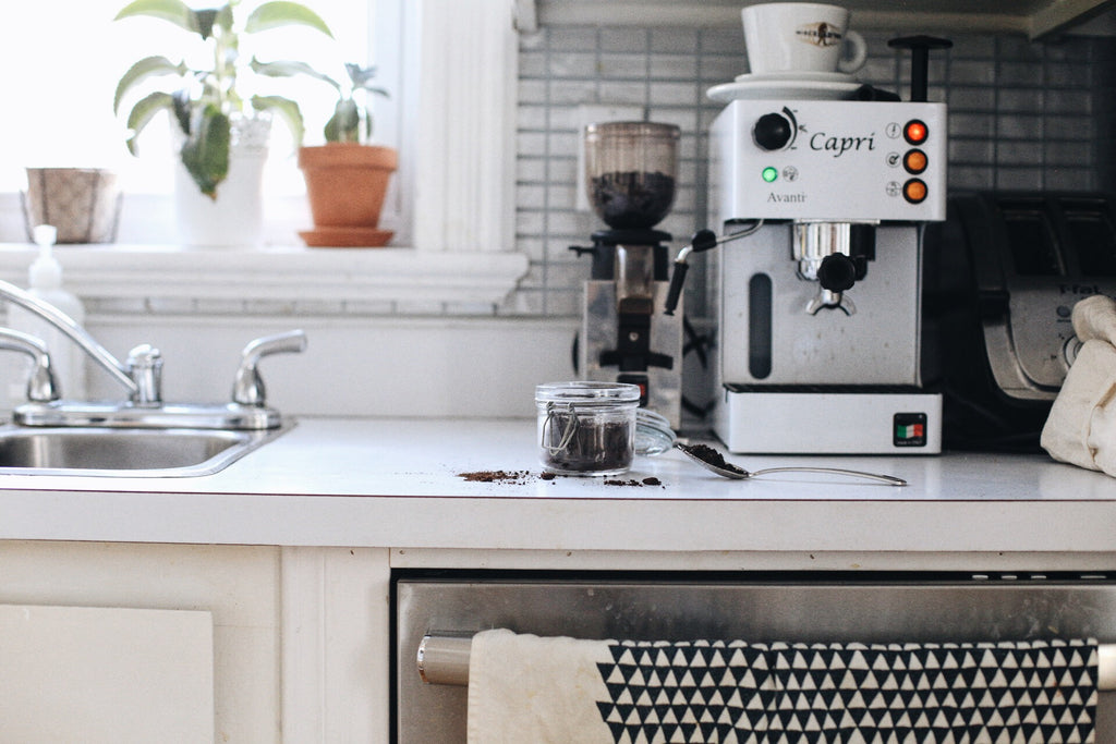 DIY Body scrub coffee