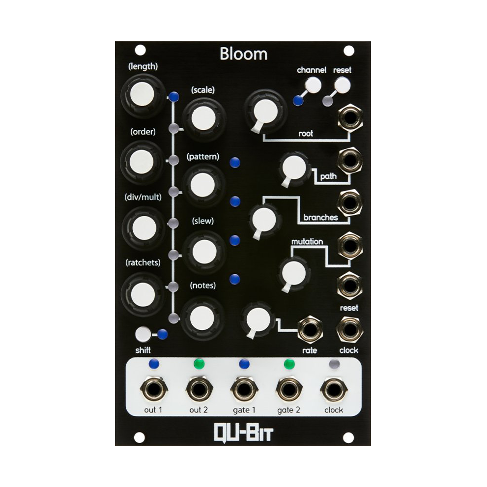 Qu-bit Electronix Bloom (Black)— Clockface Modular