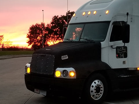 Semi Truck with Custom Durabak Paint Job