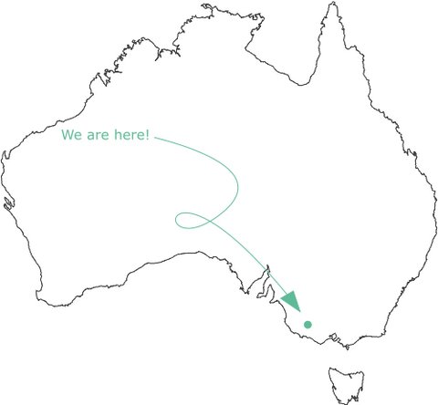 Cousin Billie Australian Map