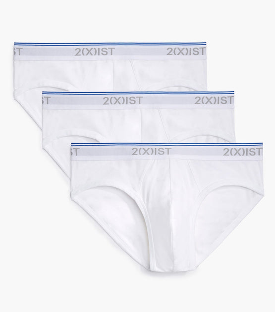 X IST Herren Briefs Slip Unterhosen No Show Cotton Stretch 3er Pack 2