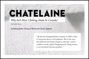 Chatelaine Magazine: Why Isn’t More Clothing Made In Norway?