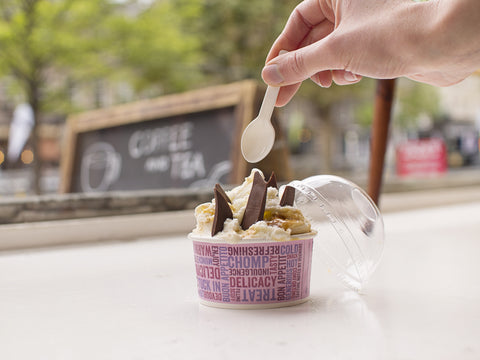 Biodegradable Ice Cream Spoons
