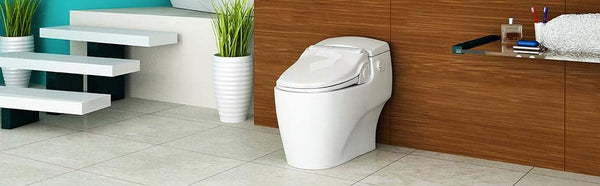 BioBidet Supreme White Bidet Toilet Seat with Adjustable Warm Water
