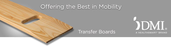 DMI Deluxe Solid Wood Bariatric Patient Transfer Boards