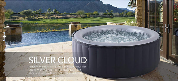 MSpa Silver Cloud Portable Luxury Hot Tubs with Jets