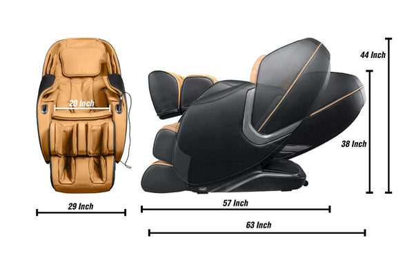 Osaki OS-Aster Modern Luxury Massage Chair with Zero Gravity Recline & 5 Massage Styles specs