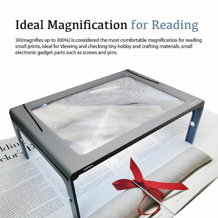 page magnifier with stand