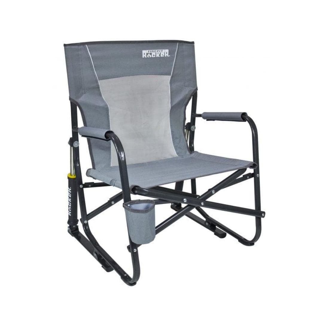 camping rocking chair with shocks