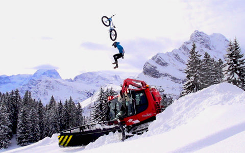 fat bike on snow