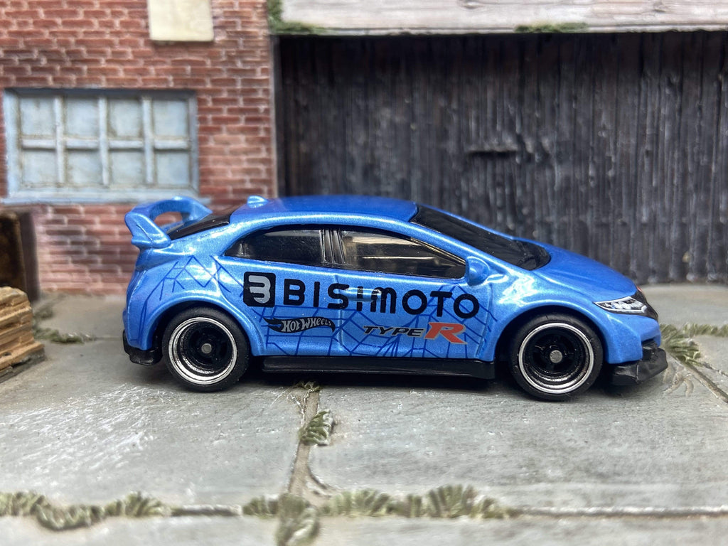 Bisimoto Blue Hot Wheels '16 Honda Civic Type R Loose 1:64 