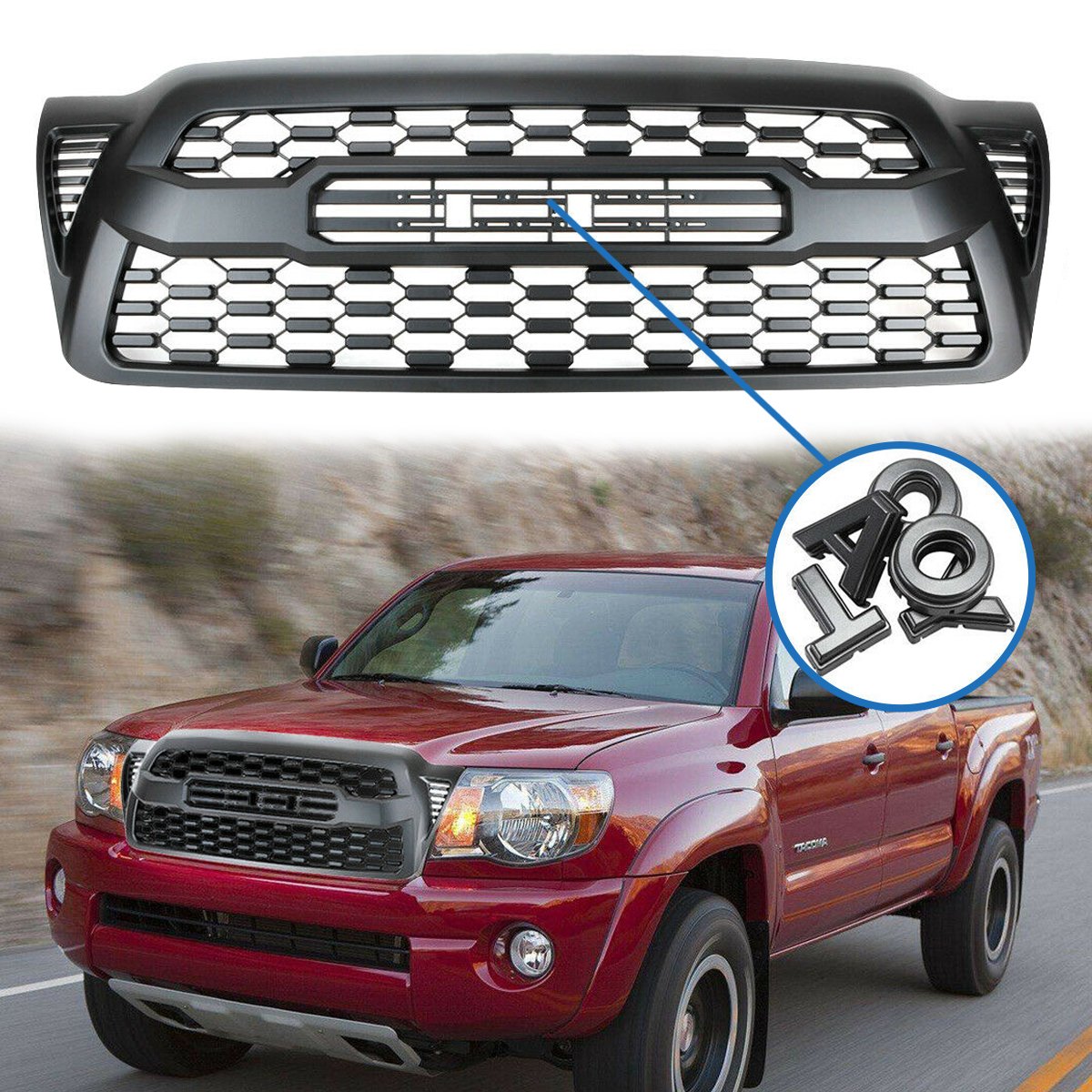 Grille for 2005 2011 Toyota Truckoffroad