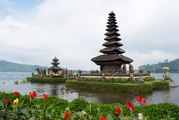 Ulan Danu Bratan temple in Bali.