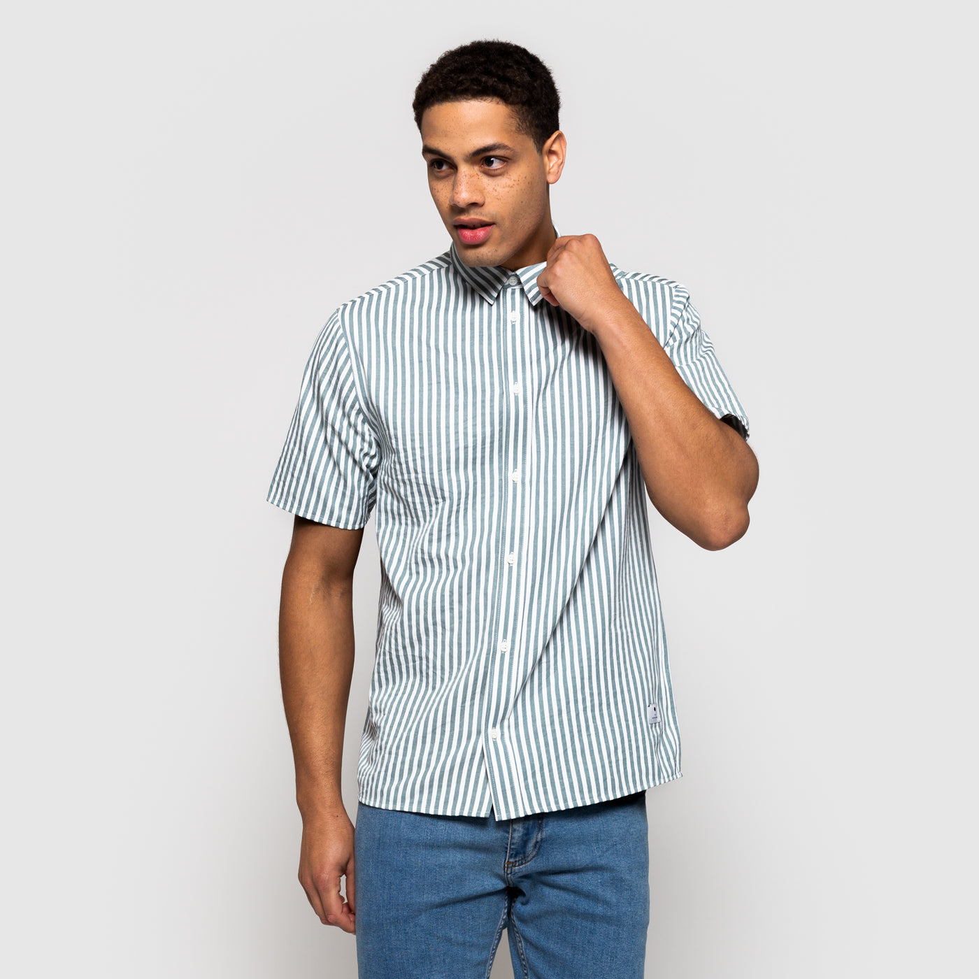 RVLT Striped Shirt