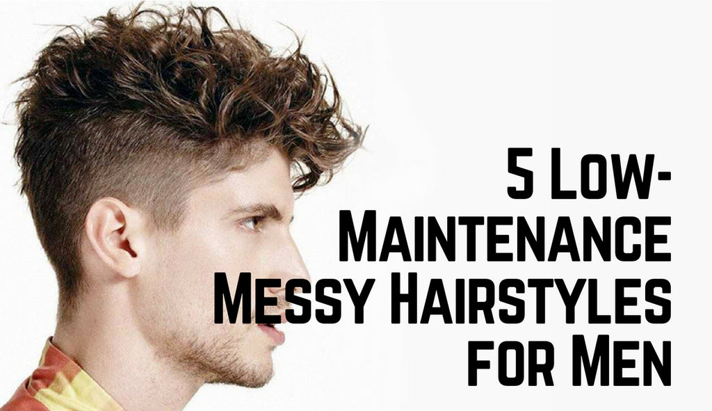 short messy hairstyles for men
