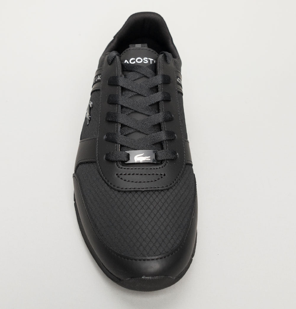 lacoste menerva trainers black